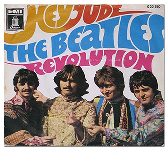 Beatles Hey Jude 7" PS Single